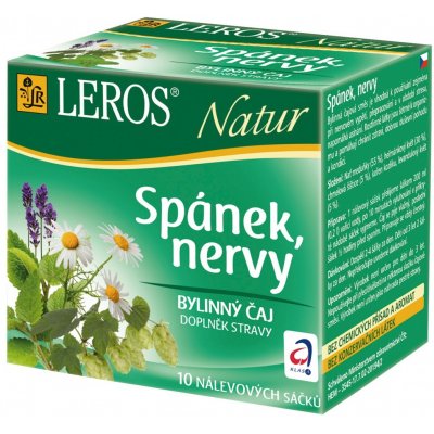 Leros Natur Spánek nervy 20 x 1.3 g – Zbozi.Blesk.cz