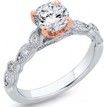 Eppi zlatý vintage zásnubní prsten se syntetickými diamanty Akachi RE42031  od 81 610 Kč - Heureka.cz