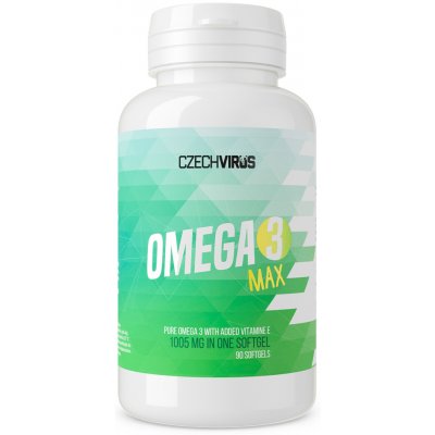 Czech Virus Omega 3 Max 90 kapslí – Hledejceny.cz
