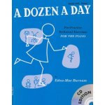 A DOZEN A DAY by Edna-Mae Burnam 1 Primary + CD klavír – Zbozi.Blesk.cz