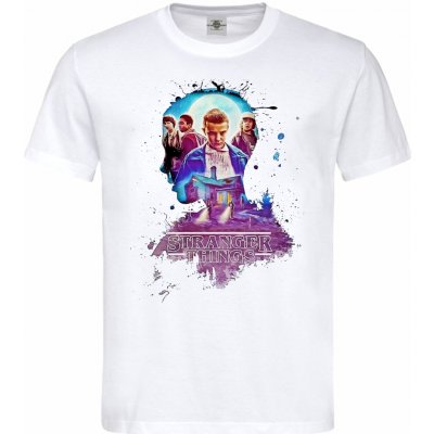 Tričko Stranger Things | Eleven Squad Bílá – Sleviste.cz