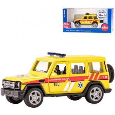 SIKU 2345 Auto MERCEDES AMG G65 ambulance 1:50 – Zbozi.Blesk.cz