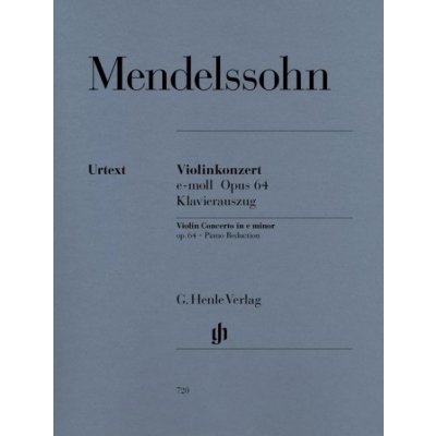Violin Concerto In E Minor Op.64 pro housle a klavír