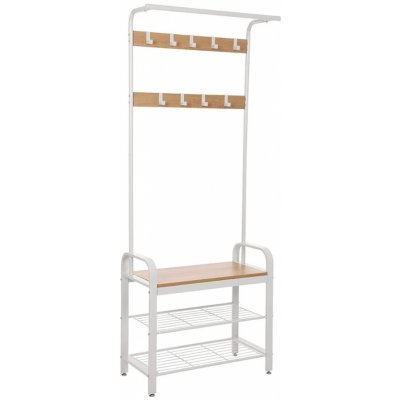 Vasagle HSR40W hnědo-bílý – Zboží Dáma