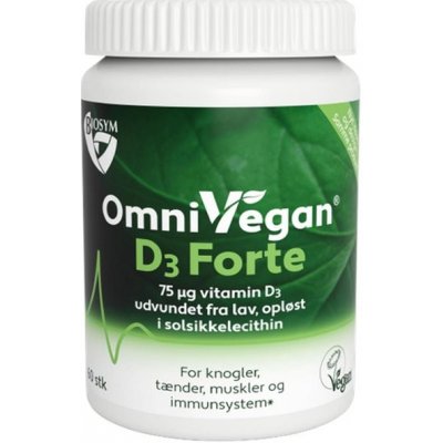 Biosym Dánsko OmniVegan D3 Forte