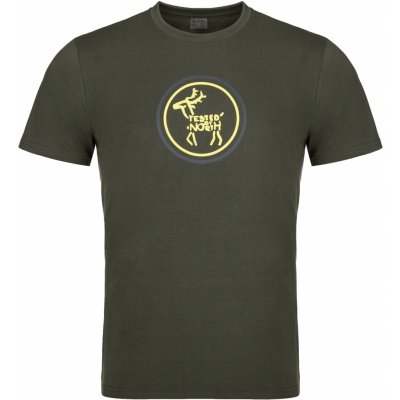 Kilpi pánské funkční tričko s krátkým rukávem Brandys-M tmavě zelená