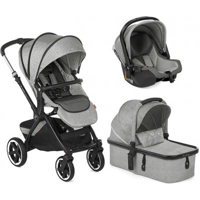 JANÉ kombinovaný Crosslight + korba Micro Pro + autosedačka Koos i-size Dim Grey 2023 – Zboží Mobilmania