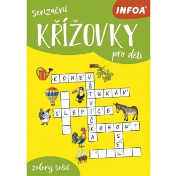 Senzační křížovky pro děti - zelený sešit