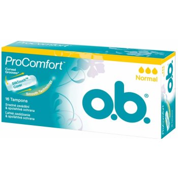 o.b. ProComfort Normal 16 ks od 42 Kč - Heureka.cz