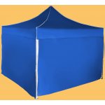 Expodum Nůžkový stan 3x3m hliníkový Modrá 4 boční plachty – Hledejceny.cz