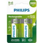 Philips D 3000mAh 2ks R20B2A300/10 – Zbozi.Blesk.cz