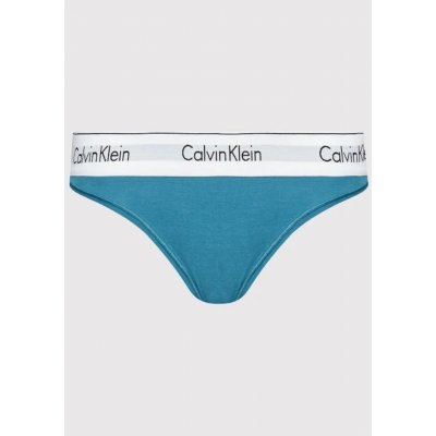 Calvin Klein Dámské tanga F3786 Petrolejová – Zboží Mobilmania