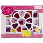 Korálky dřevo 72ks 20cm na dřevěném stojánku – Sleviste.cz