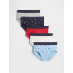 GAP dětské slipy Americana 5 ks vícebarevná – Zboží Mobilmania