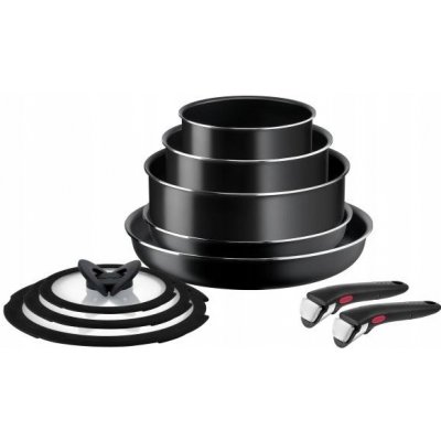 Tefal Sada hrnců Ingenio Easy Cook & Clean nerezová ocel , 10dílná – Hledejceny.cz
