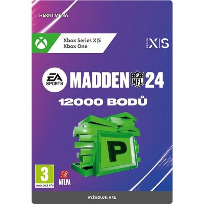 Madden NFL 24 12000 Madden Points (XSX) – Zbozi.Blesk.cz