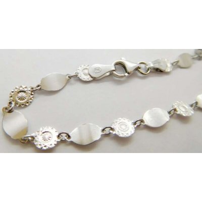 Klenoty Budín Pevný dámský mohutný stříbrný řetízek 031204900006 – Zboží Dáma