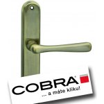 COBRA ELEGANT PZ 90 mm klika pravá/koule bronz česaný – Hledejceny.cz