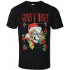 Pánské tričko s potiskem Metal ROCK OFF Guns N' Roses Holiday Skull černá