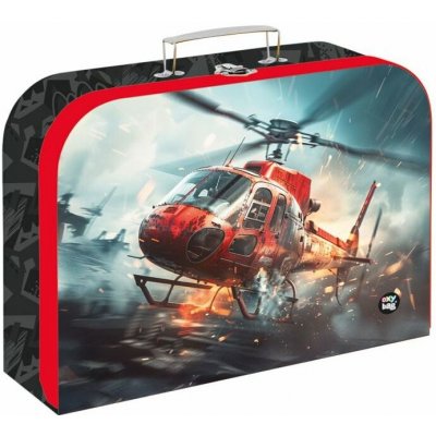 Oxybag kufřík na výtvarku Hasiči, 34 cm, lamino – Hledejceny.cz