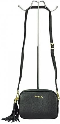 Pierre Cardin kožená kabelka FRZ 1501 Dollaro černá