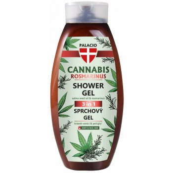 Palacio Cannabis Rosmarinus sprchový gel 500 ml