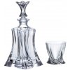 Karafa Crystalite Bohemia Set na whisky FLORALE 510 ml 6+1