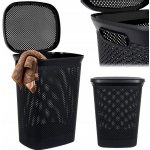 EXCELLENT s víkem plast 60 l černá KO-027100100 – Hledejceny.cz