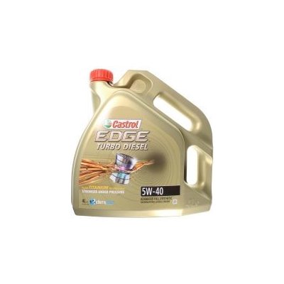Motorový olej CASTROL EDGE TURBO DIESEL 5W-40 Castrol EDGTD5W40 Škoda Fabia, Fabia 2, Octavia, Octavia 2, Superb, Superb 2, Yeti, Roomster, Octavia 3, Fabia 3, Superb 3 | Zboží Auto