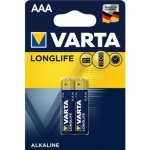 Varta Longlife AAA 2ks 4103101412 – Zbozi.Blesk.cz