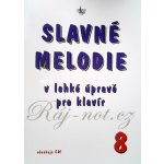 Slavné melodie 8 v lehké úpravě pro klavír + CD 1481077 – Hledejceny.cz