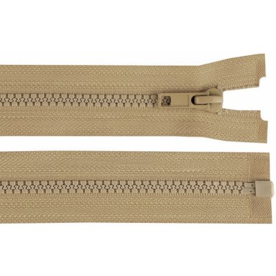 Prima-obchod Kostěný zip No 5 délka 65 cm bundový, barva 308 hnědá přírodní – Sleviste.cz