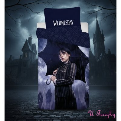 JERRY FABRICS povlečení Wednesday Rain Bavlna 140x200 70x90 – Sleviste.cz