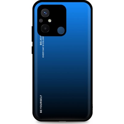 Pouzdro TopQ LUXURY Xiaomi Redmi 12C pevný duhový modrý – Zboží Živě