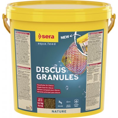 Sera Discus Granulat Nature 10 l – Zboží Dáma