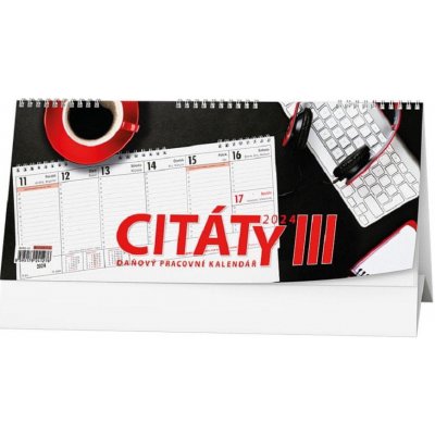 Stolní Baloušek Pracovní CITÁTY III 2024 – Sleviste.cz