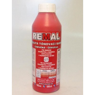 Barvy a laky Hostivař REMAL 0800 tónovací červená 250g