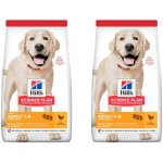 Hill’s Science Plan Adult Light Large Breed Chicken 2 x 18 kg – Hledejceny.cz