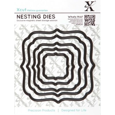 Docrafts Vyřezávací Šablona čtvercové závorky 5 ks – Sleviste.cz