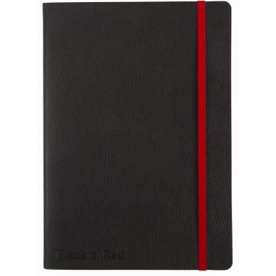 OXFORD Black n Red Journal Zápisník A5 černý měkké desky – Zbozi.Blesk.cz