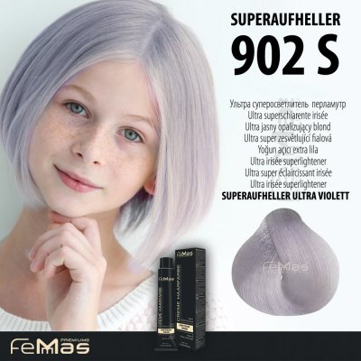 FemmasBarva na vlasy Ultra super zesvětlující fialová 902S