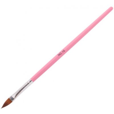 Starnails Štětec na akryl Natural Pink 10 přírodní vlas – Zboží Dáma