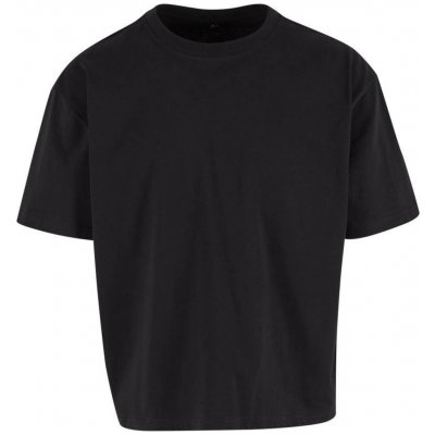 Pánské tričko Cropped Oversize Černá – Sleviste.cz