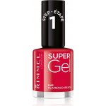 Rimmel London Super Gel lak na nehty 045 Flamenco Beach 12 ml – Zboží Dáma