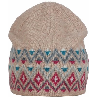 Julia Zimní vlněná čepice Shoop beanie sand růžová – Hledejceny.cz