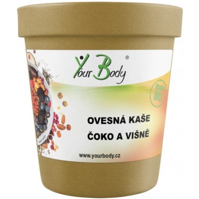 YOURBODY Ovesná kaše čoko a višně 65 g – Zboží Dáma