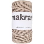 Šňůra MAKRAMA MILA 2mm/200m - Karamelová – Hledejceny.cz
