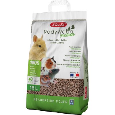 Zolux Podestýlka RodyWood Pellets 18 l – Zbozi.Blesk.cz