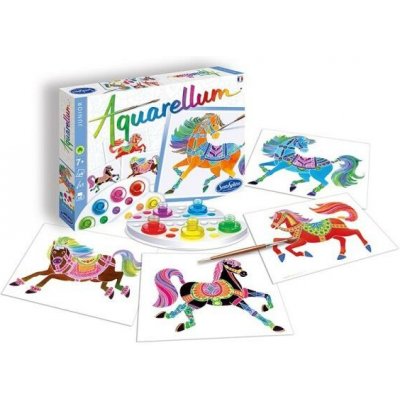 SENTOSPHERE AQUARELLUM JUNIOR Koně – Hledejceny.cz