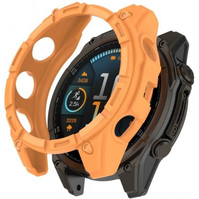 VSECHNONAMOBIL 127728 TPU HALF COVER Kryt pro Garmin Fenix 8 Pro 51mm AMOLED oranžový – Sleviste.cz